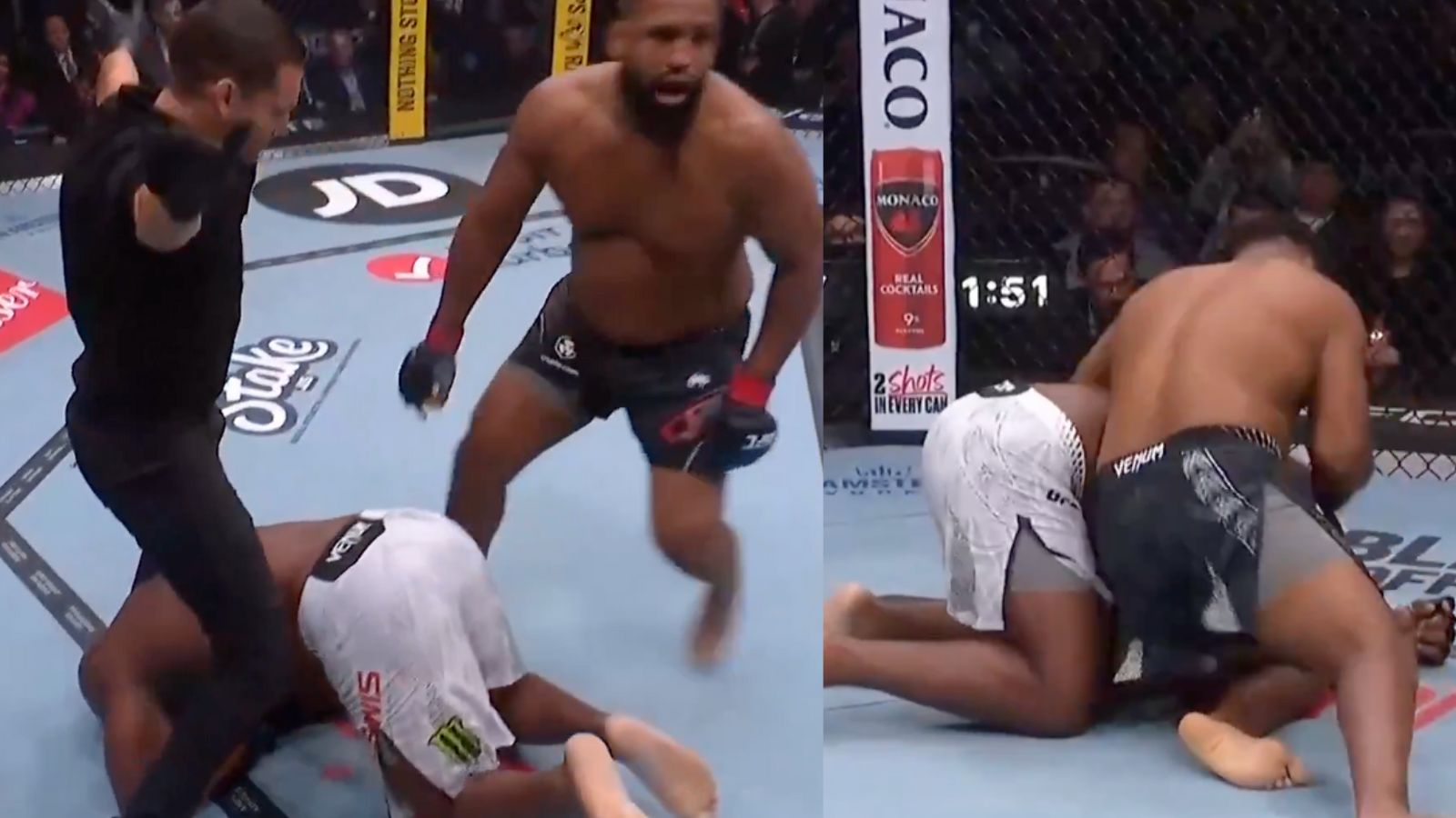 Waldo Cortes Acosta Stops Derrick Lewis in Second Round at UFC 324 - Highlights