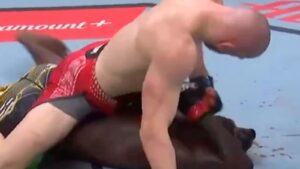 Joe Pyfer defeats Israel Adesanya at UFC Seattle