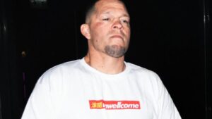 Nate Diaz ahead of his Netflix MMA return announcement