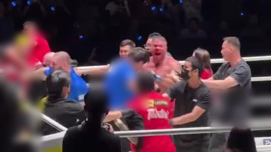 Anatoly Malykhin and Reug Reug teams clash after ONE Friday Fights 154