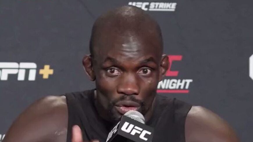 Themba Gorimbo speaks after his first UFC win