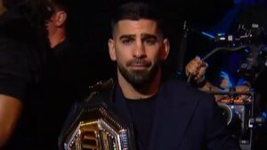 Ilia Topuria ahead of Justin Gaethje fight
