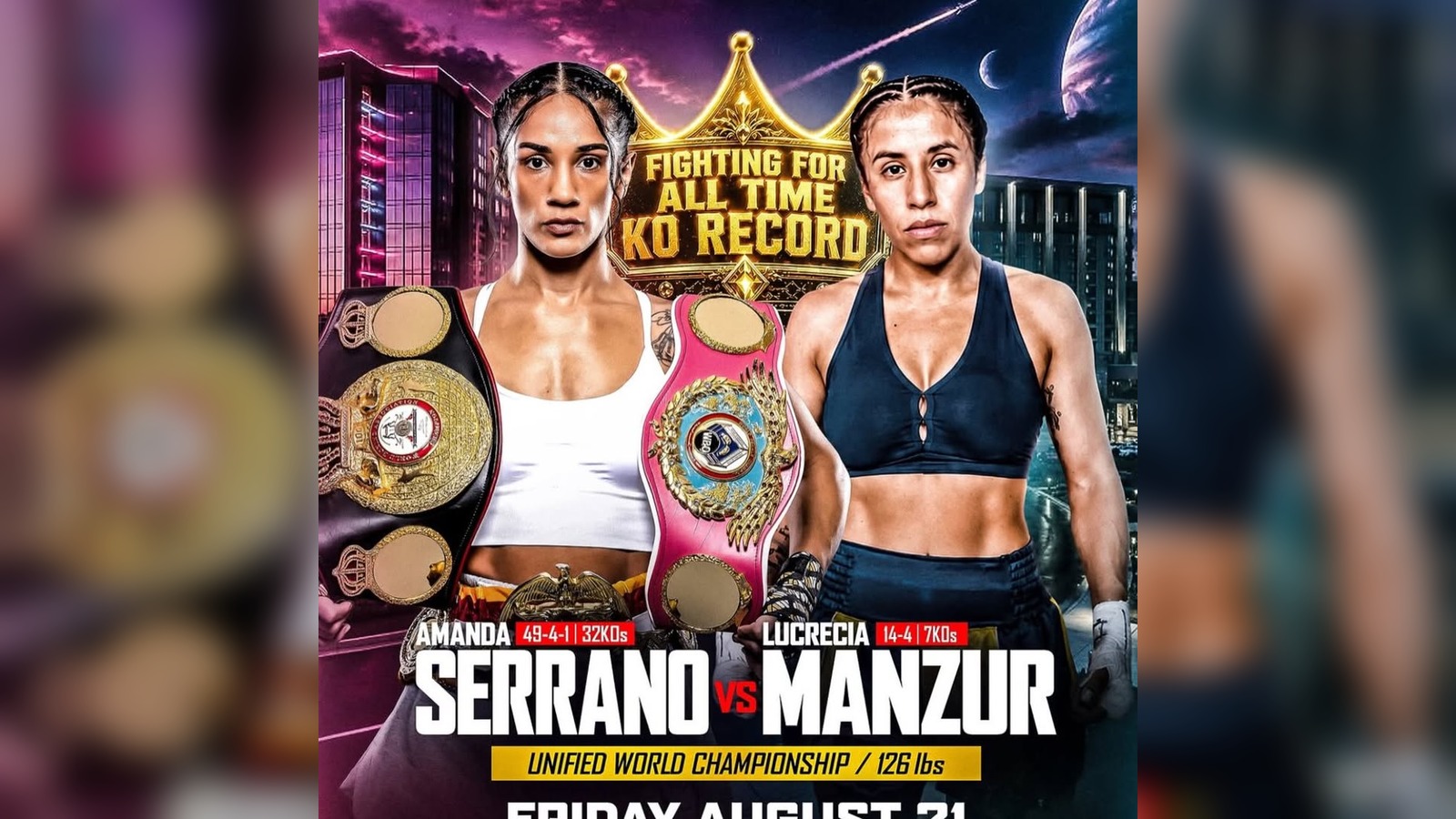 Amanda Serrano Beats Lucrecia Manzur By Majority Decision At MVP x TikTok LIVE