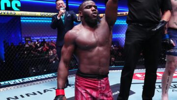 Anthony Wint celebrates after his DWCS Week 1 win over Matthew Adams