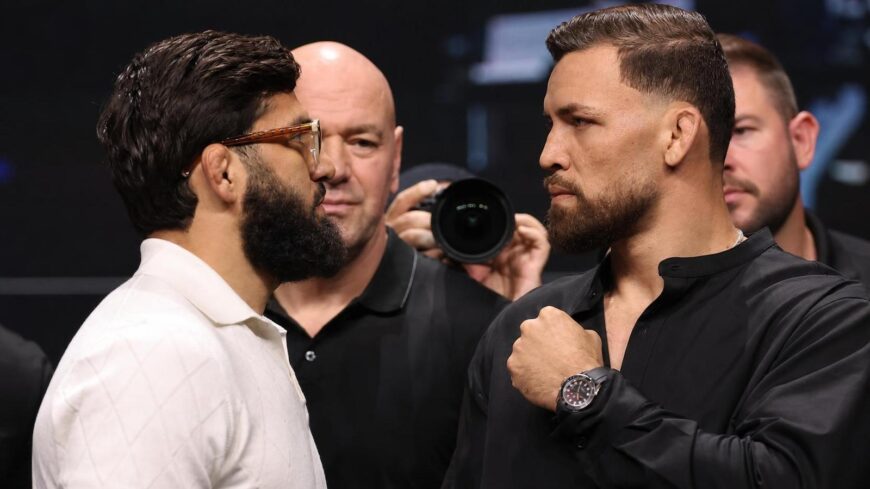 Arman Tsarukyan and Mauricio Ruffy face off before UFC 331