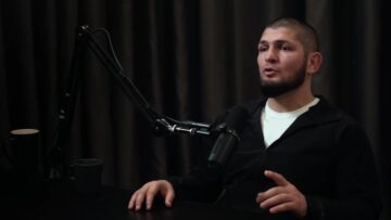 Khabib Nurmagomedov discusses his father's advice before fighting Conor McGregor.