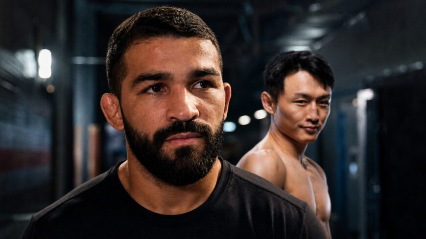 Patricio Freire and Doo Ho Choi before UFC 331 contract fight