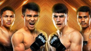 Wuttikrai Wor Chakrawut and Mohammad Habibpour in the official ONE Friday Fights 168 artwork