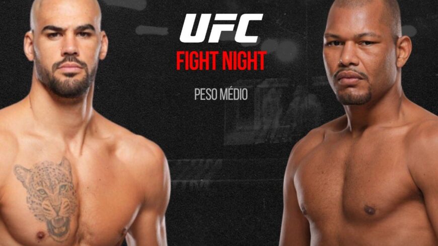 Yousri Belgaroui vs Djorden Santos Noche UFC fight graphic