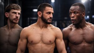 Arnold Allen, Aaron Pico and Losene Keita illustrate the UFC 333 featherweight booking change