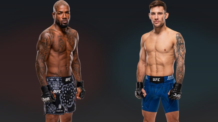 King Green and Esteban Ribovics ahead of their UFC 332 lightweight booking