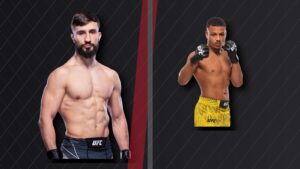 Nazim Sadykhov and Jefferson Nascimento ahead of their UFC 334 lightweight booking