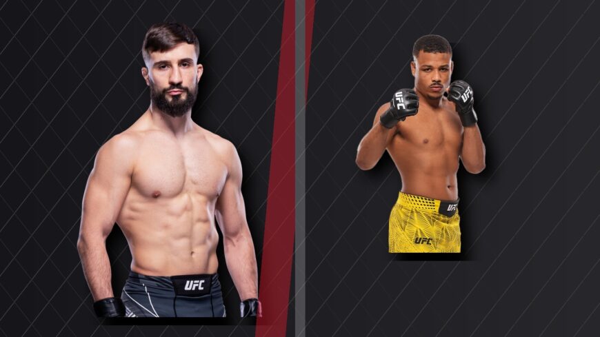 Nazim Sadykhov and Jefferson Nascimento ahead of their UFC 334 lightweight booking