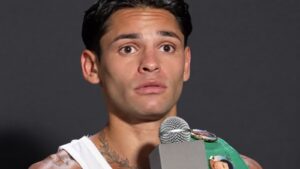 Ryan Garcia speaks during fight week before facing Conor Benn