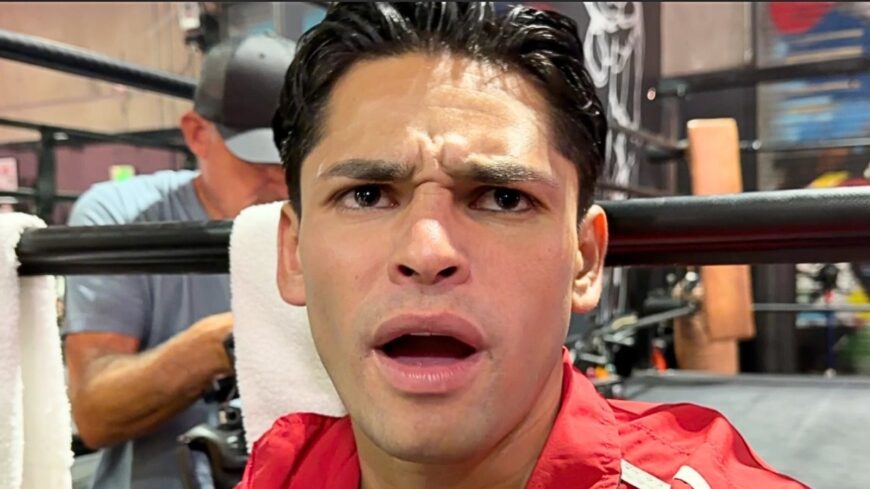 Ryan Garcia speaks from training camp before his Conor Benn title defense.