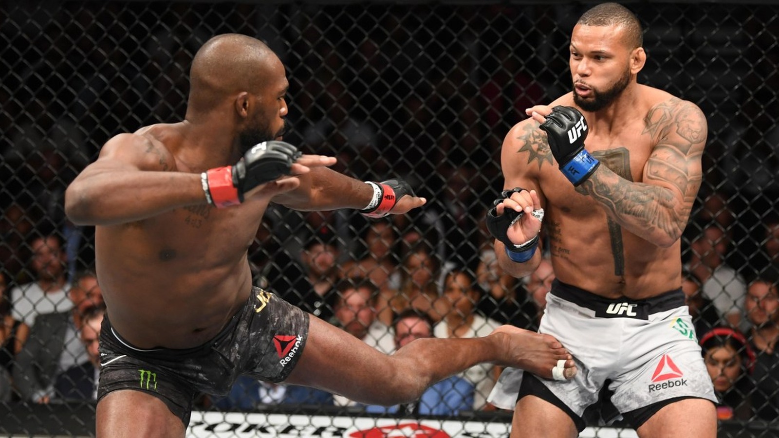 Thiago Santos Says Oblique Kicks Do Not Need A Ban Despite Jon Jones Knee Injuries
