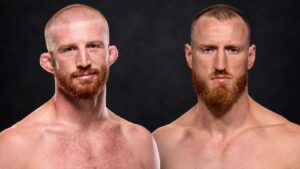 Editorial portraits of Bo Nickal and Joe Pyfer