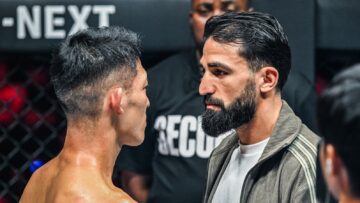Masaaki Noiri and Marat Grigorian face off at ONE SAMURAI 4