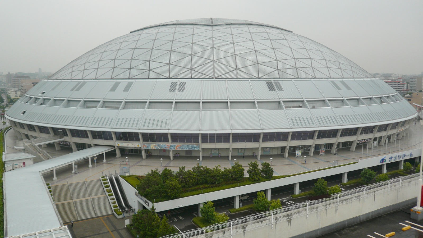 Archive exterior view of Nagoya Dome, now Vantelin Dome Nagoya, venue for RIZIN’s December 31 show